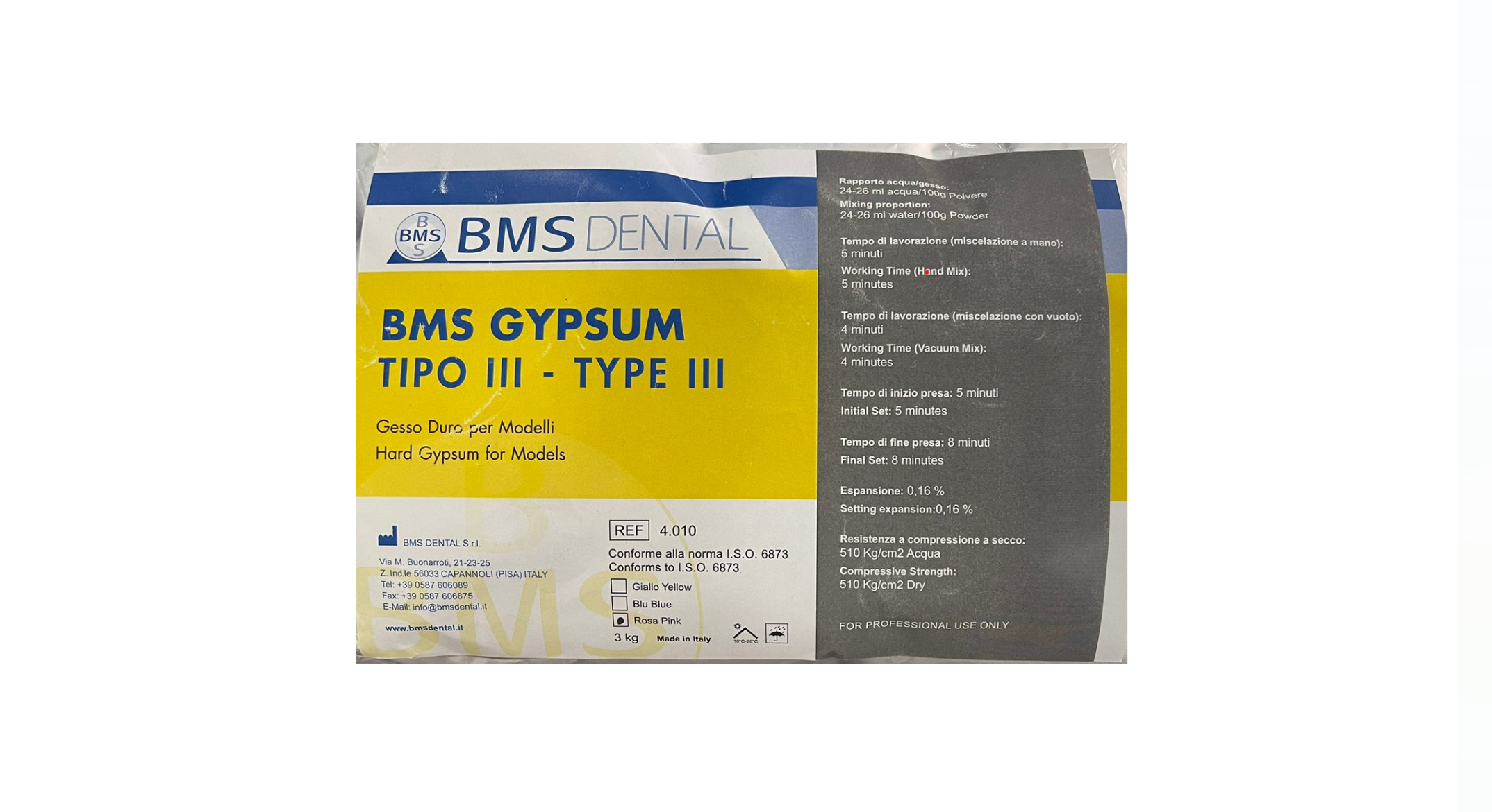 BMS STONE Gapsum type III