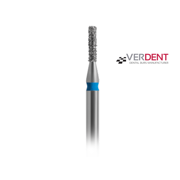 Verdent Diamond Straight Fissure Bur (Flat-End Cylinder Fissure Burs) 109