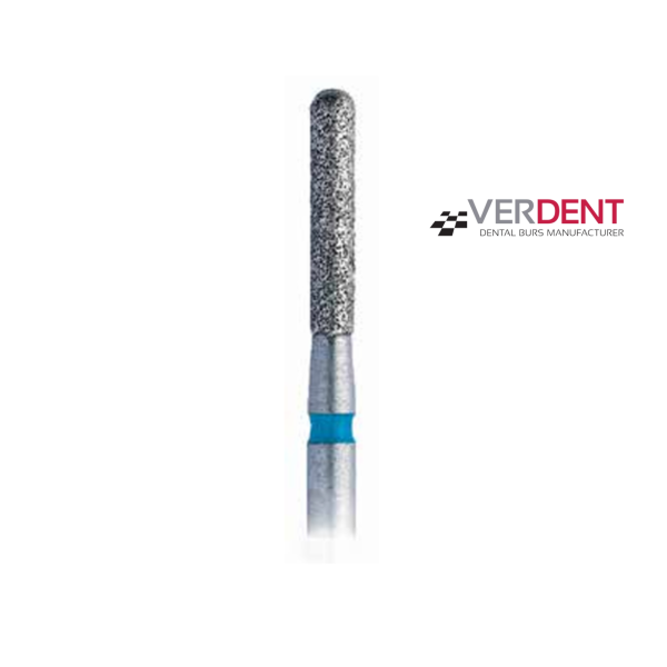 Verdent Diamond straight Fissure Round-End Bur 142