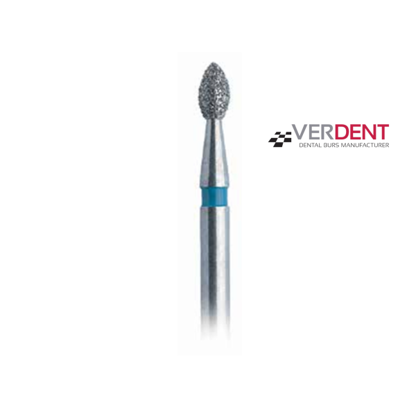 Verdent Diamond Football Shape Bur 254