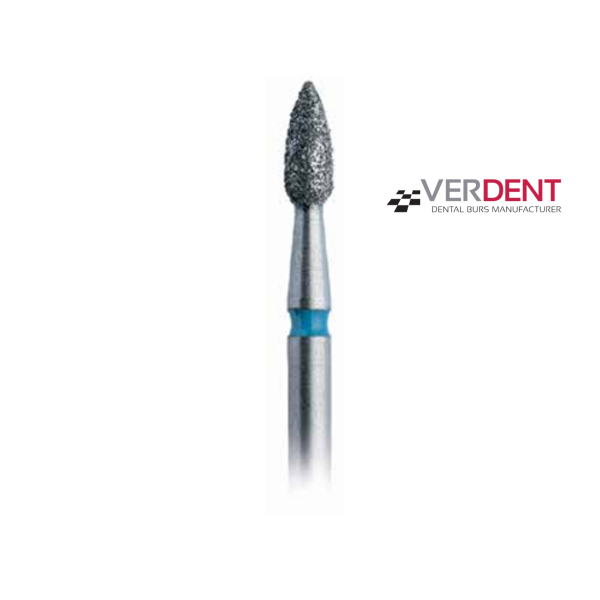 Verdent Diamond Football Shape Bur 257