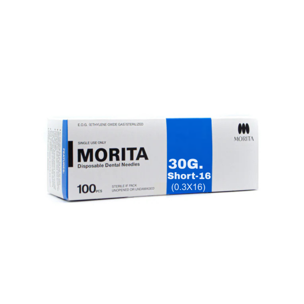 Morita Disposable Dental Needle 16mm (100 pcs)